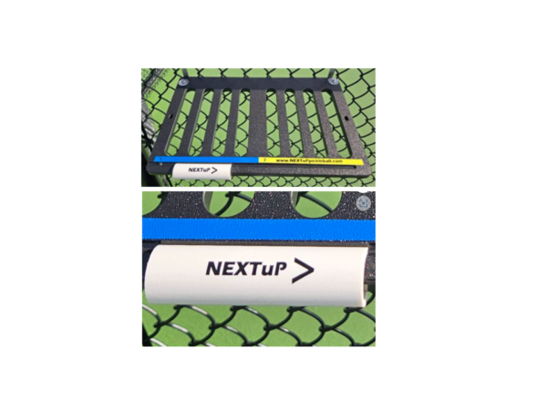 Flat Black Rack Replacement Slider- "NEXTuP" indicator slider